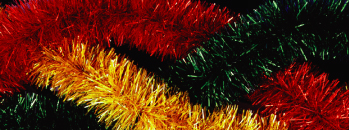 Carpenter Decorating Commercial Garland