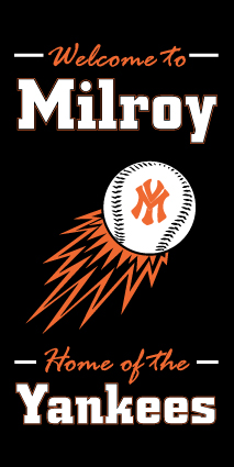 Milray Yankees sports team pride banner