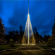 Lighted Outdoor Holiday Tree