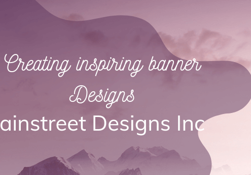 Creating inspiring banner Designs