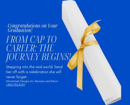 Graduation Banners- Congrats - MainStreet Designs inc
