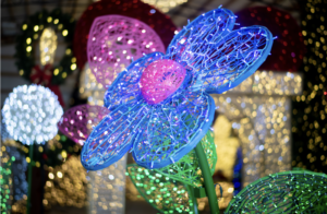 light decorations- floral- Mainstreet designs