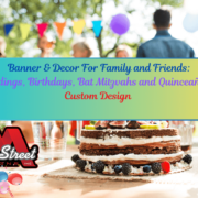 Banner & Decor For Family and Friends- Weddings, Birthdays, Bat Mitzvahs and Quinceaneras (1) Banner & Decor For Family and Friends- Weddings, Birthdays, Bat Mitzvahs and Quinceaneras- Mainstreet Designs