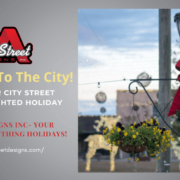 MSD street pole decor Light pole holiday decor- Mainstreet Designs Inc