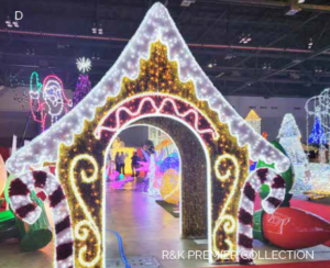 GINGERBREAD HOUSE ARCH 12