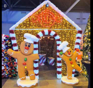 GINGERBREAD HOUSE STRUCTURE