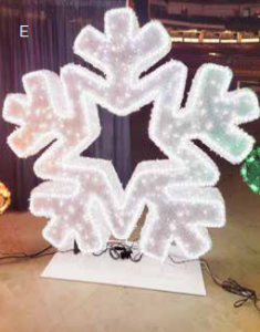 Majestic Garland Snowflake