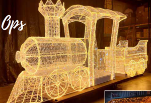 TRAIN PHOTO OP- fiberglass