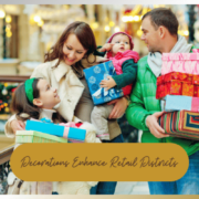 Christmas Decorations Enhance Retail Districts