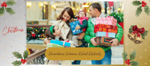 Christmas Decorations Enhance Retail Districts
