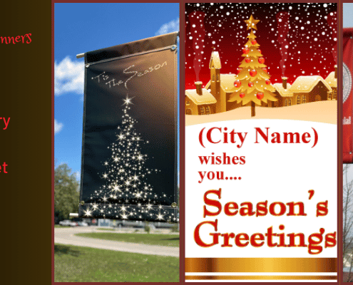 Pole Mount Banners by MainStreet Designs Inc