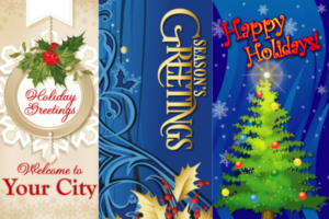 Custom Holiday Banners