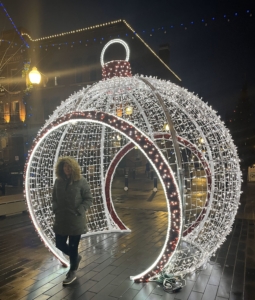 12' Tilted Walkthrough Ornament