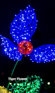 Fiberglass Tiger Flower