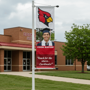 Graduation Pole Banner