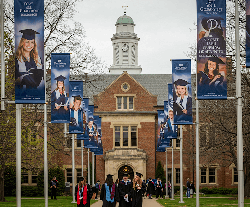 College Pride - University Campus Pole Banners