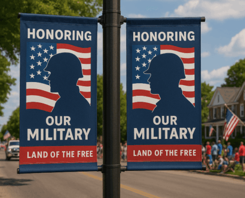 Military Parade Banners