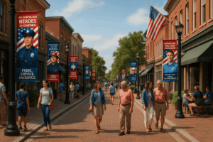 First Responder pole banners 