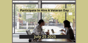 Hire a Veteran Day July 25