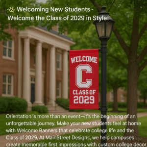 Welcome Students Banners