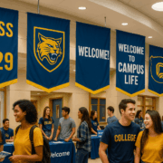 Custom College Banners for Campus Pride