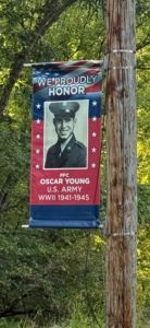 Hometown Hero Banner- Oscar Young US army