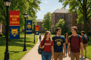 college pride Campus Banners