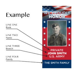 hometown hero banner program example