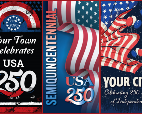 250 USA Custom City Banners