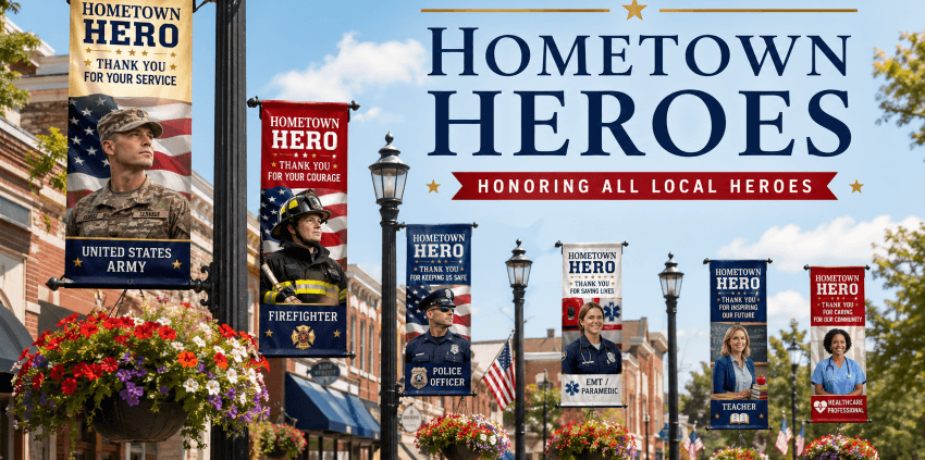 Defining Hometown Heroes- Honoring All Local Heroes - Mainstreet designs